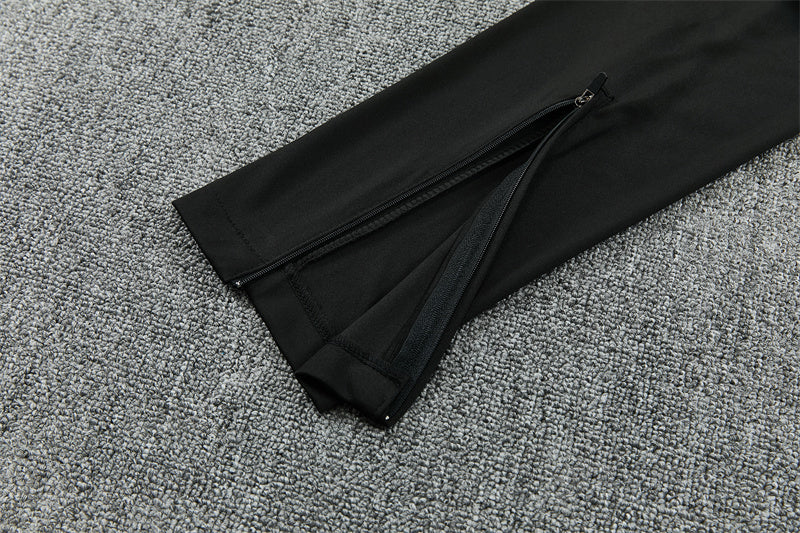 BRC Kobe Quarter-Zip Training Tracksuit Set - Black / Purple