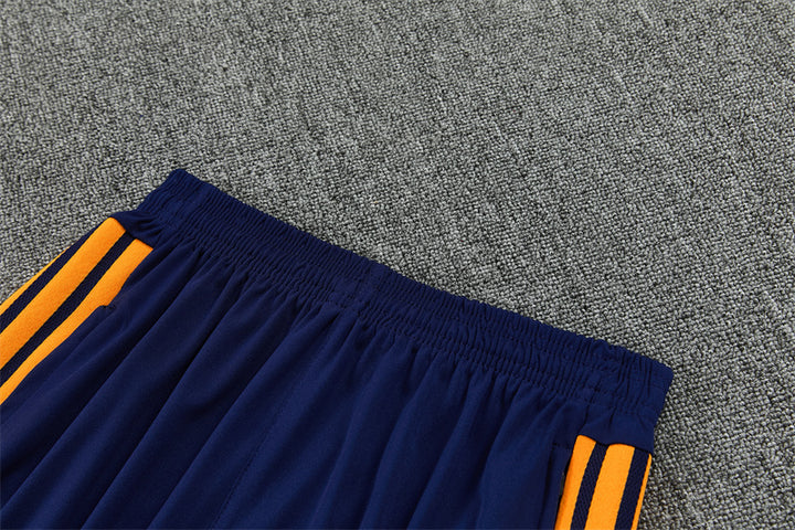 RM Quarter-Zip Training Tracksuit Set - Navy / Orange / White