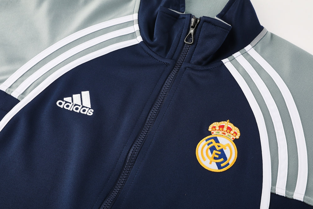 RM Pre Match Navy-Grey Jacket Suit