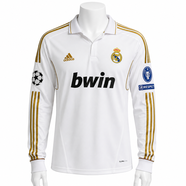 RM المنزل L/S دوري أبطال أوروبا كلاسيك جيرسي 2011-12 أوزيل 10