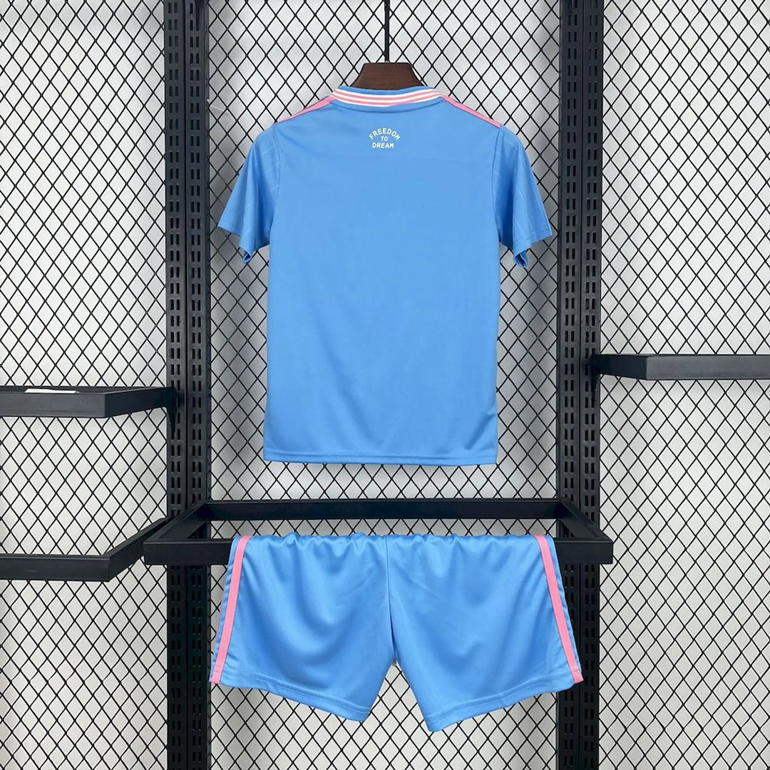 Inter Miami Third Kids Kit 2025 With MESSI 10