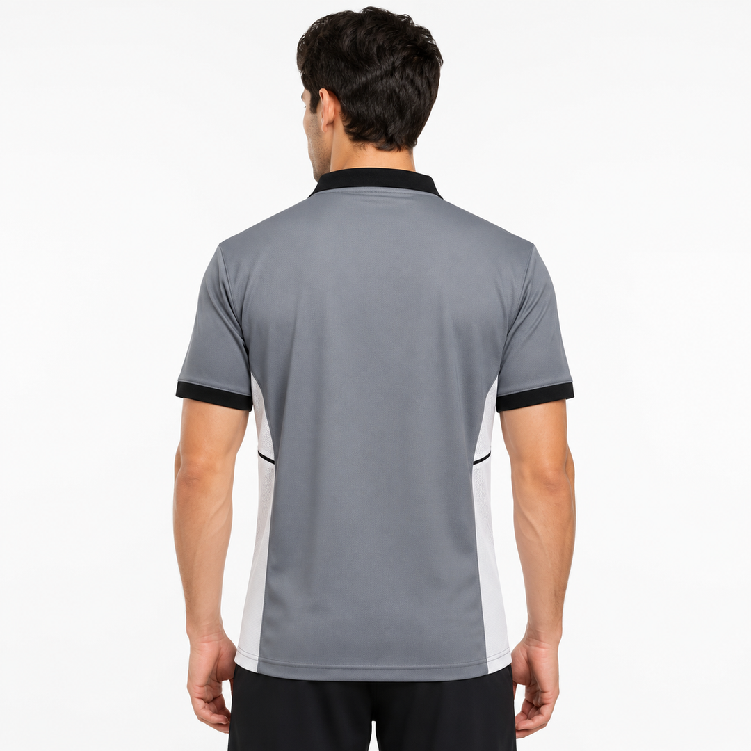 Grey Training Polo Shirt