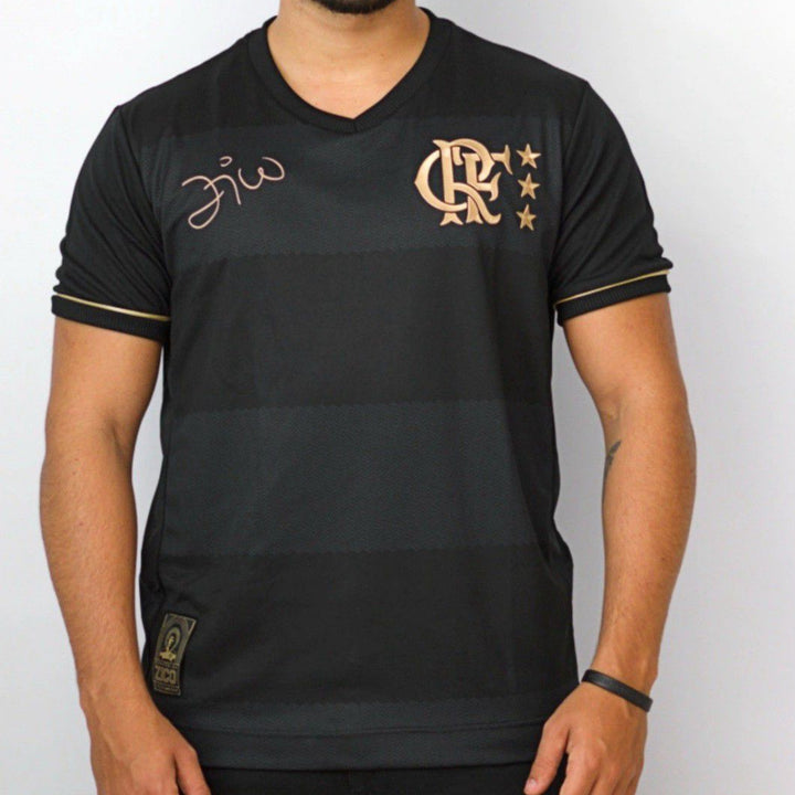Flamengo Zico Edition men's black jersey