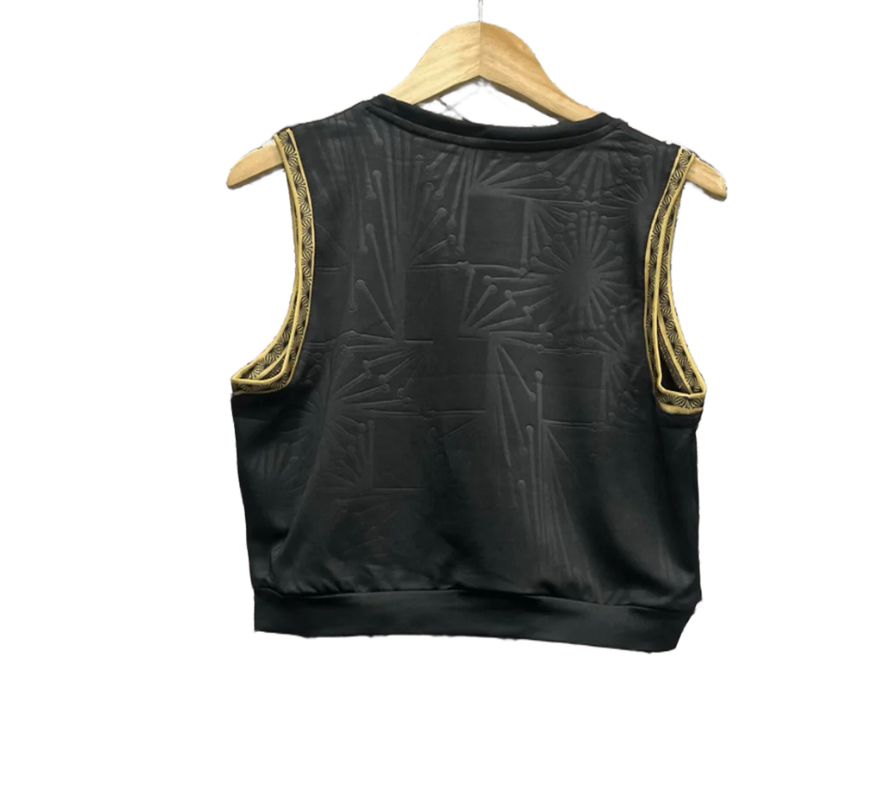 Mexico Black Women 25/26 Crop Top