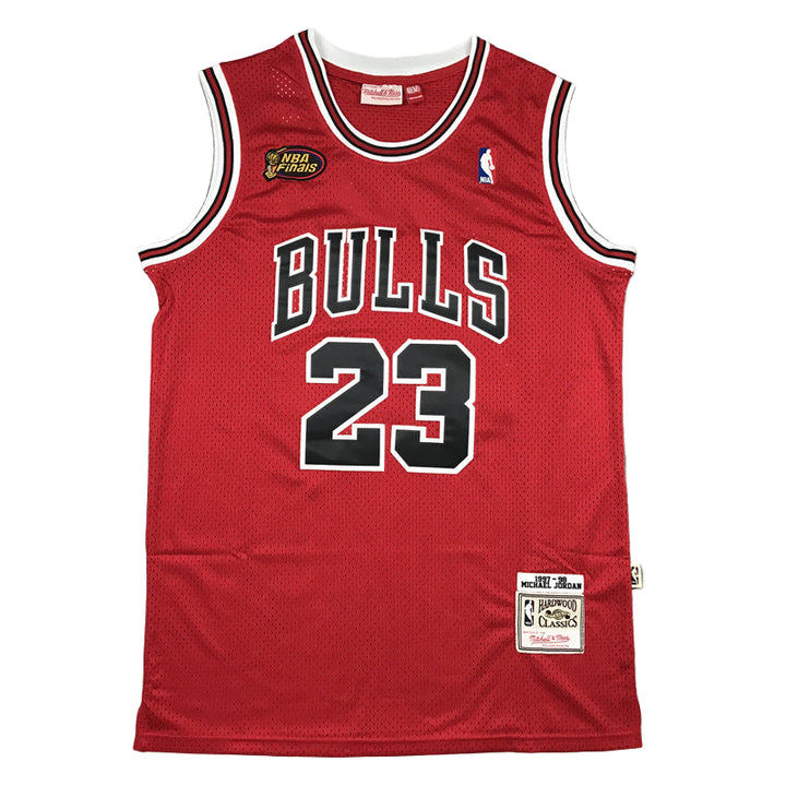 Jordan 23 Bulls Retro 1998 Finals Jersey – Red