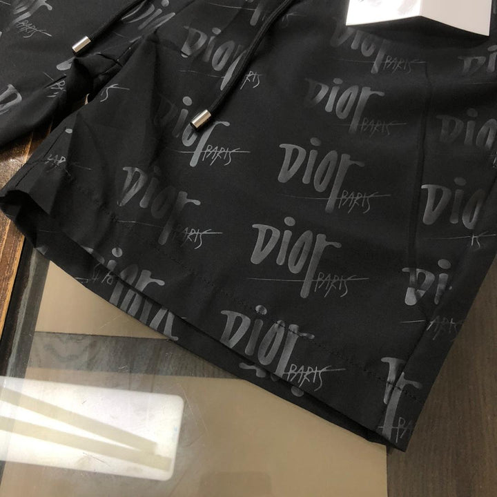 DR Monogram Black Swimwear Short