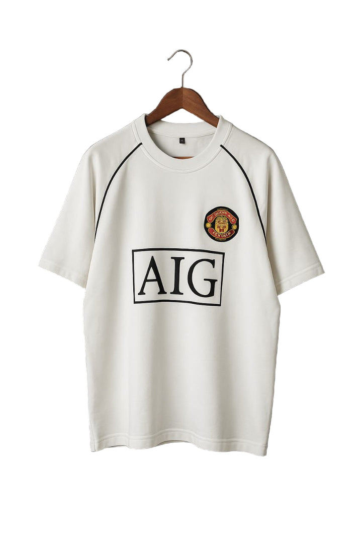 Man United White Classic Shirt