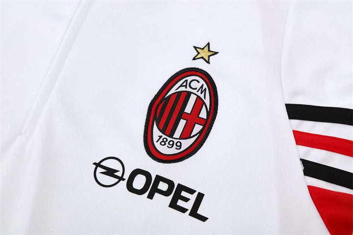 AC Milan White Retro Training Suit Top
