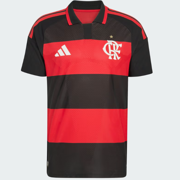 Flamengo 26 Home Authentic Jersey