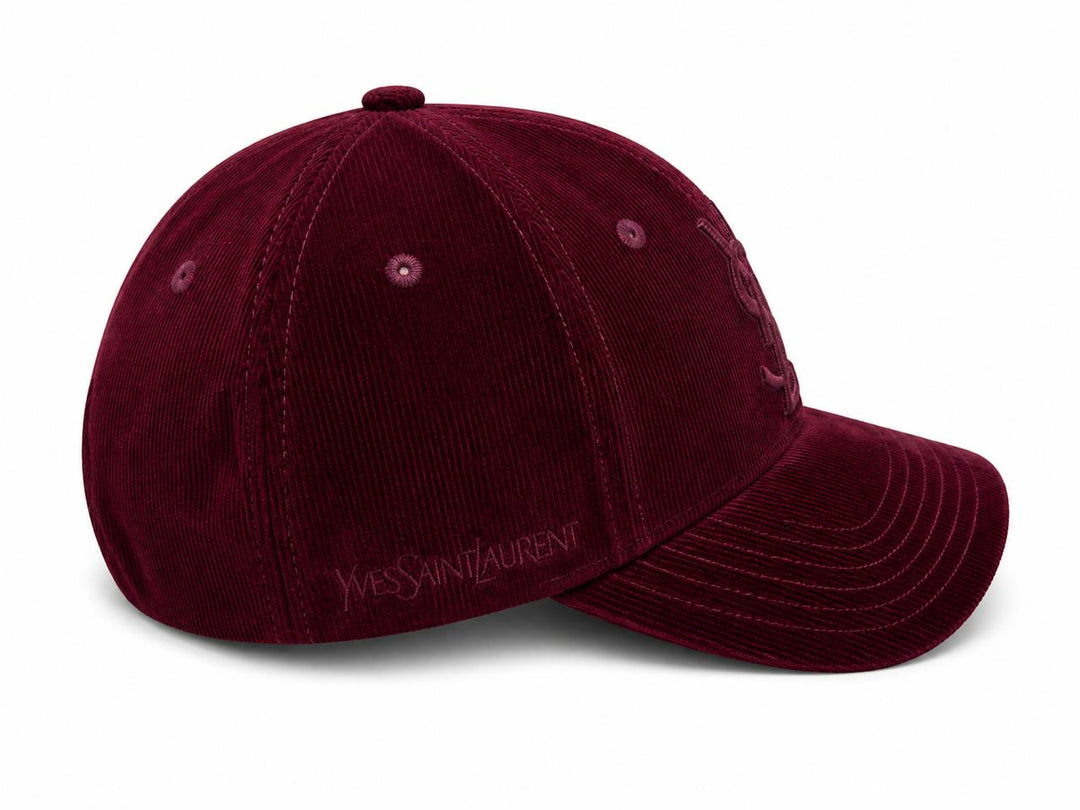 Monochrome Velvet Luxury Cap
