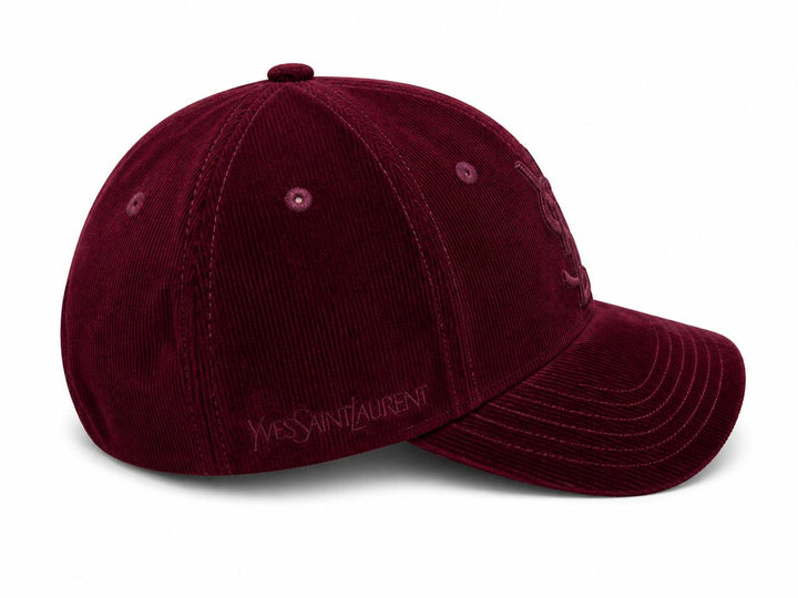 Monochrome Velvet Luxury Cap