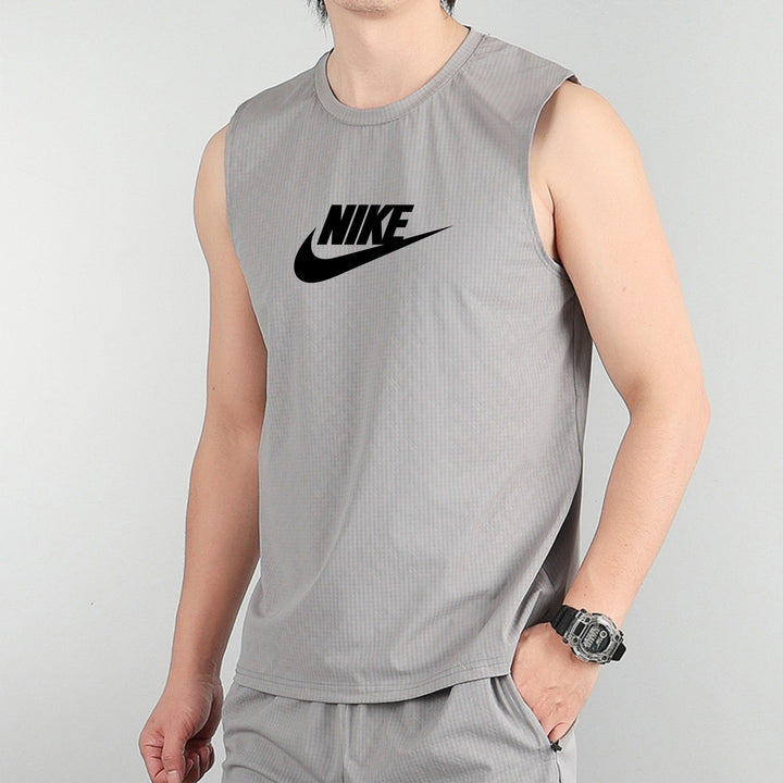 Nike Style Sleeveless Gym T-Shirt for Men