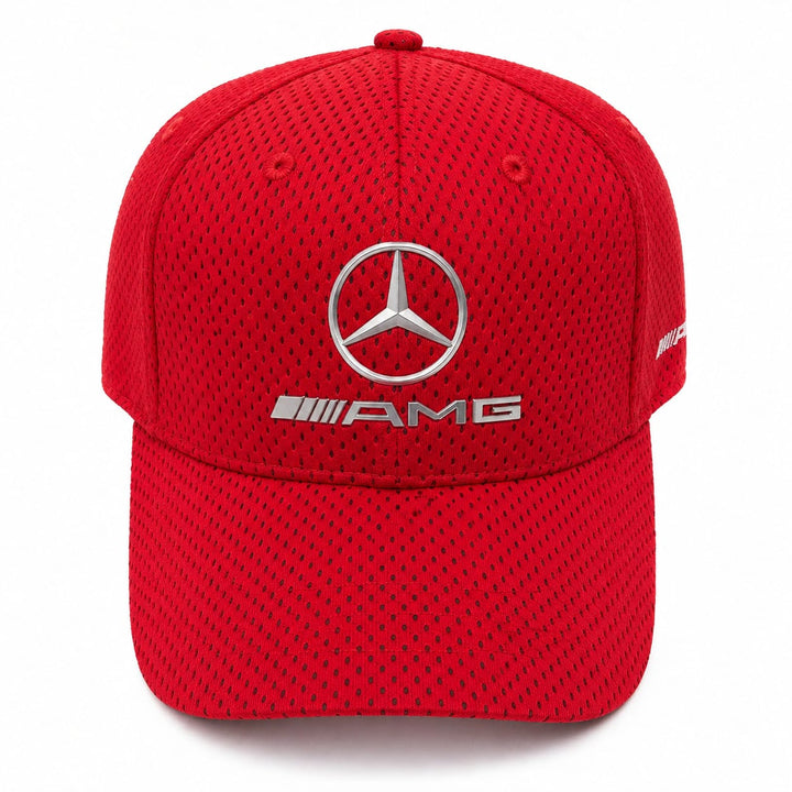 Red AMG Mesh Cap