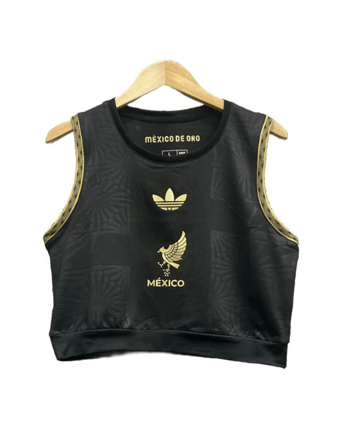 Mexico Black Women 25/26 Crop Top