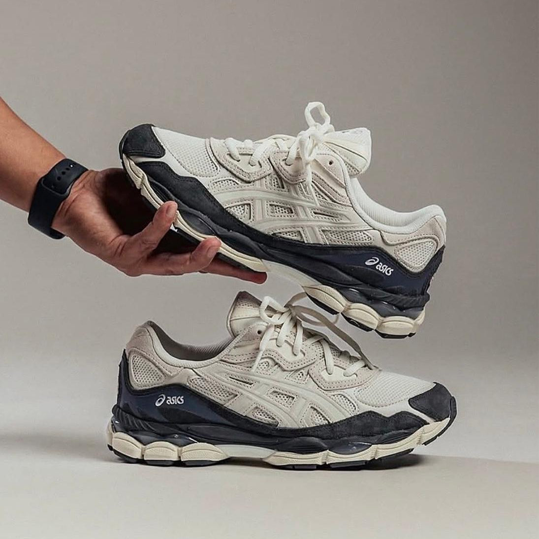 ASICS Gel-NYC White Smoke Grey – amzunit