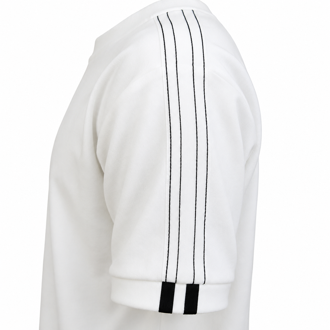 Heritage 3-Stripes Oversized Track Set – WHITE