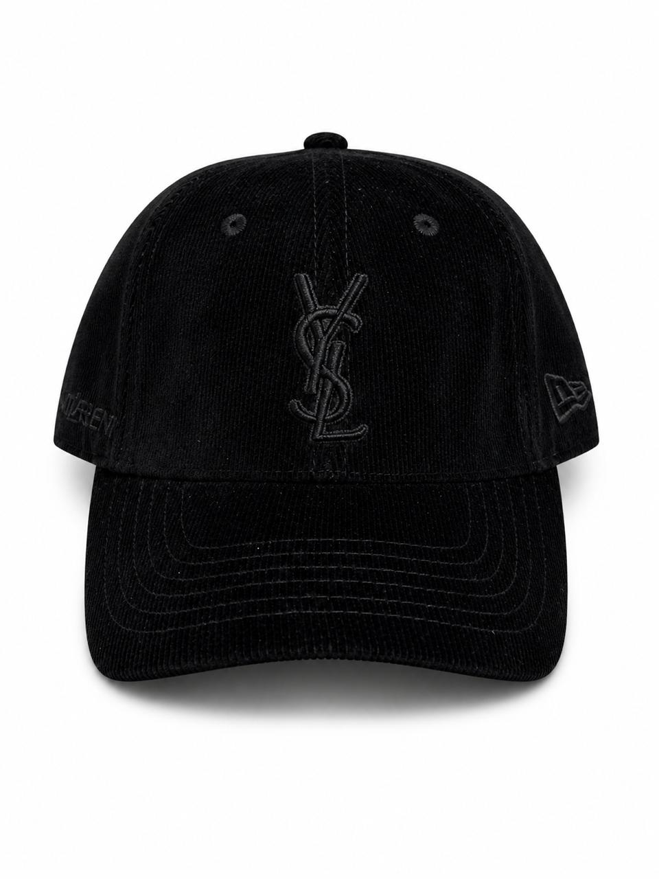 Monochrome Velvet Luxury Cap