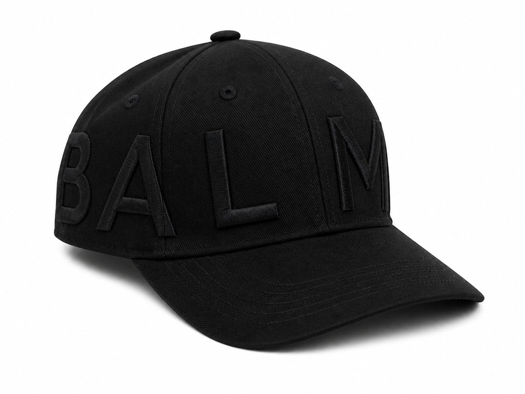 Black Bold Statement Cap
