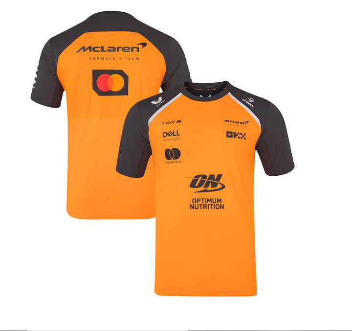 McLaren 2025 Team Set Up T-Shirt - Autumn