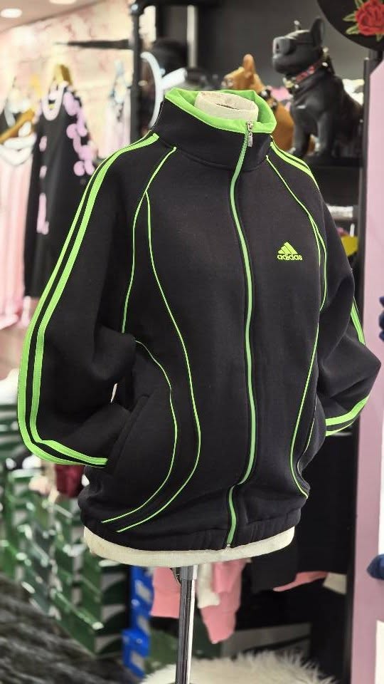 Premium Half-Zip Oversized Jacket – Athletic Streetwear Edition