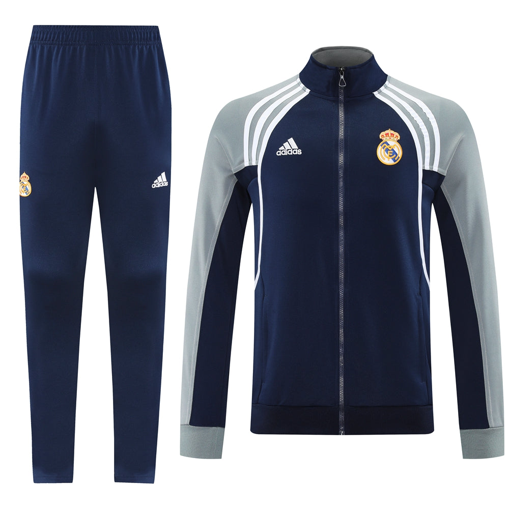 RM Pre Match Navy-Grey Jacket Suit