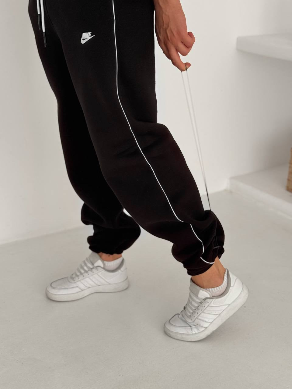 Nike Oversized Jogger Sweatpants with Large Swoosh