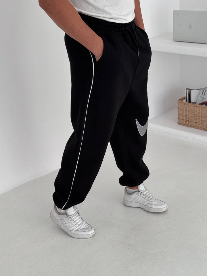 Nike Oversized Jogger Sweatpants with Large Swoosh
