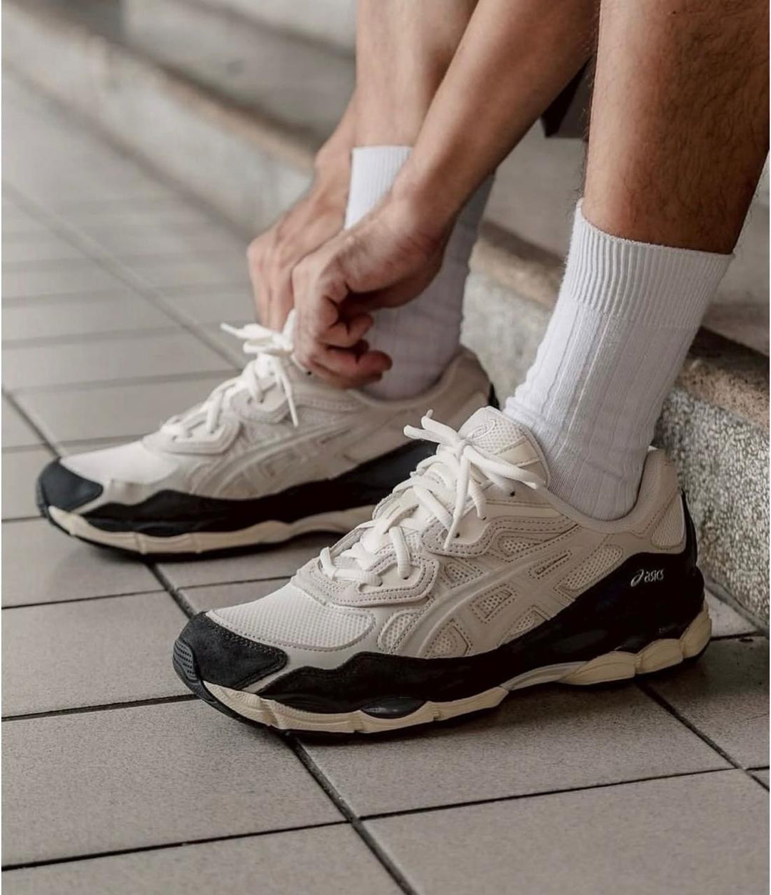 ASICS Gel-NYC White Smoke Grey