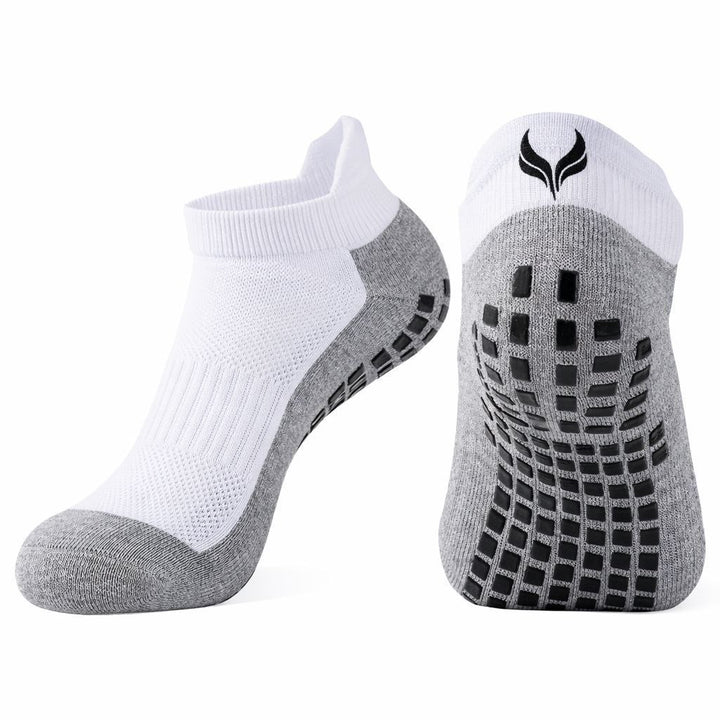 AMZUNIT Anti-Slip Sports Socks – Breathable Grip Socks for Football & Training (3 Colors)