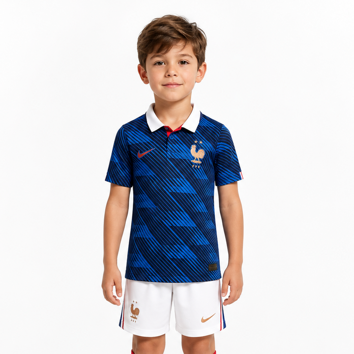 France Home World Cup Kit kids 2026