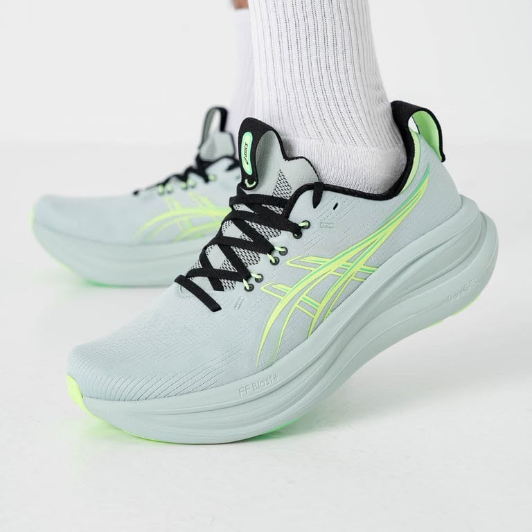 ASICS Gel-Nimbus 28 Cold Moss Illuminate Green