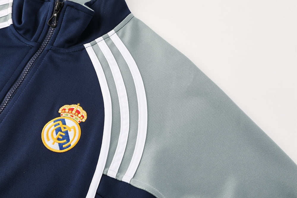 RM Pre Match Navy-Grey Jacket Suit