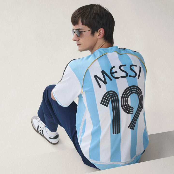 Argentyna Home No.19 MESSI ADIDAS 2006 World Cup