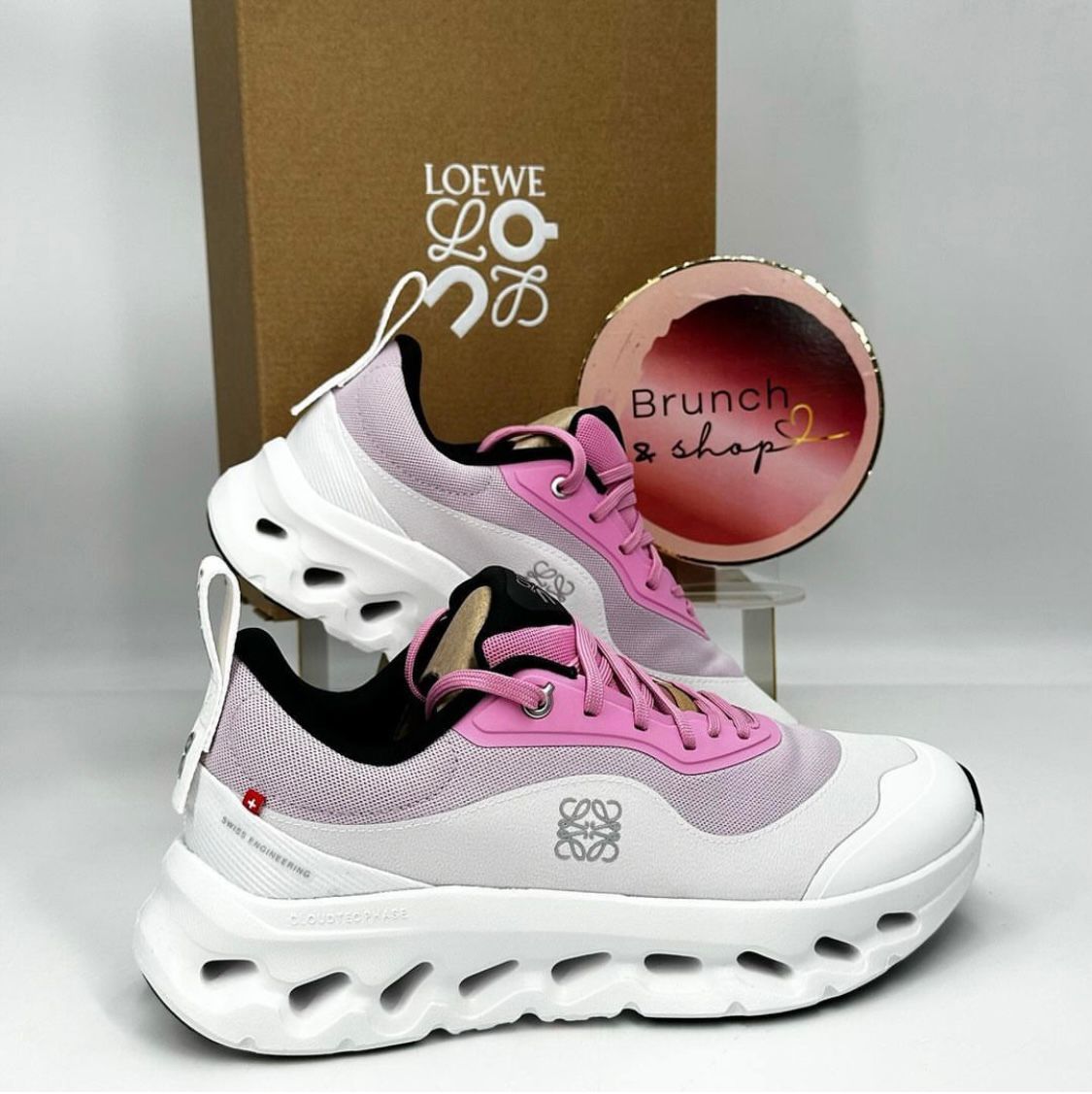 Loewe X On Cloudtilt 2.0 Running Shoes In green pink – amzunit Loewe X On Cloudtilt 2.0 Running Shoes In green pink – amzunit