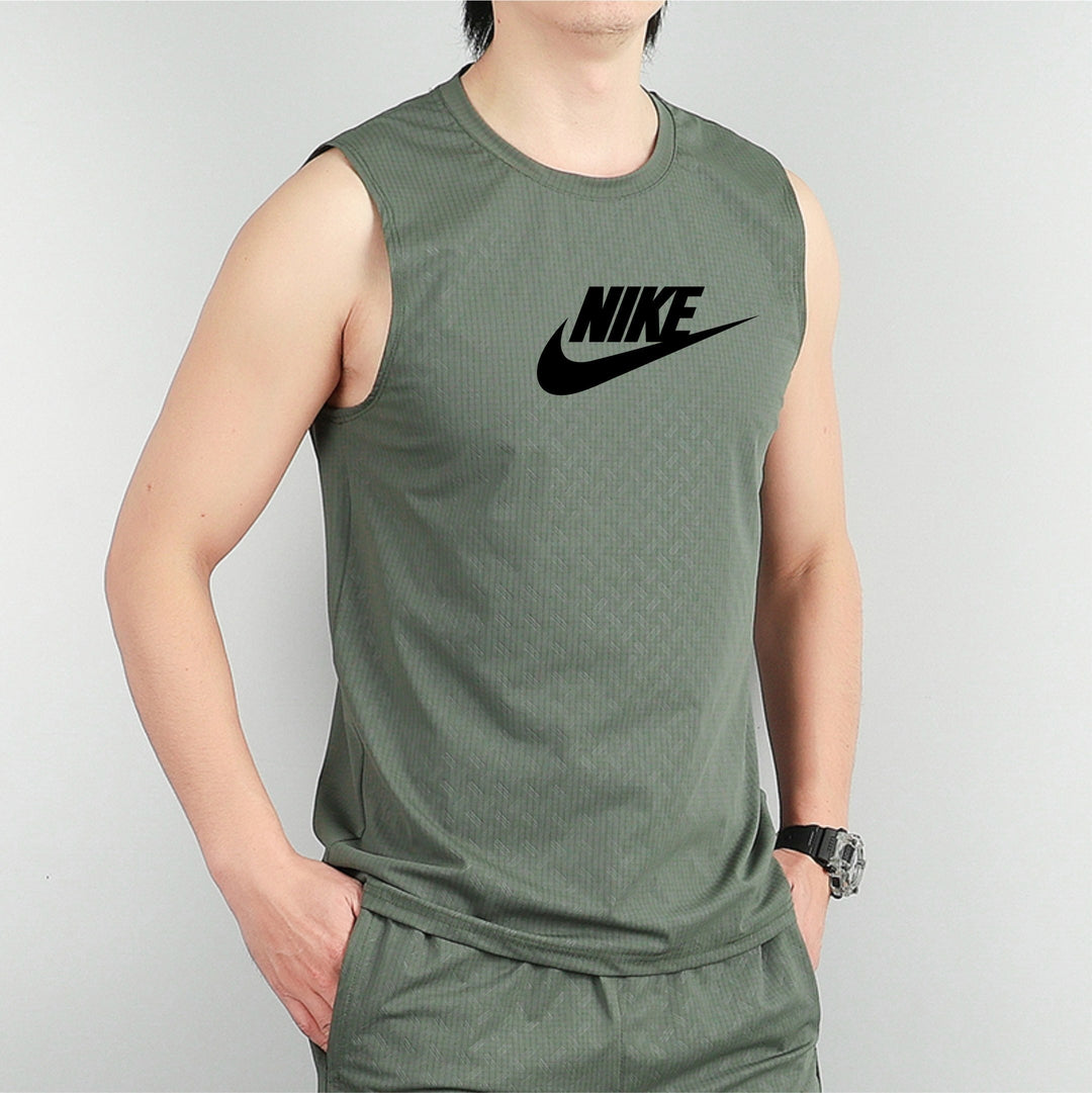 Nike Style Sleeveless Gym T-Shirt for Men