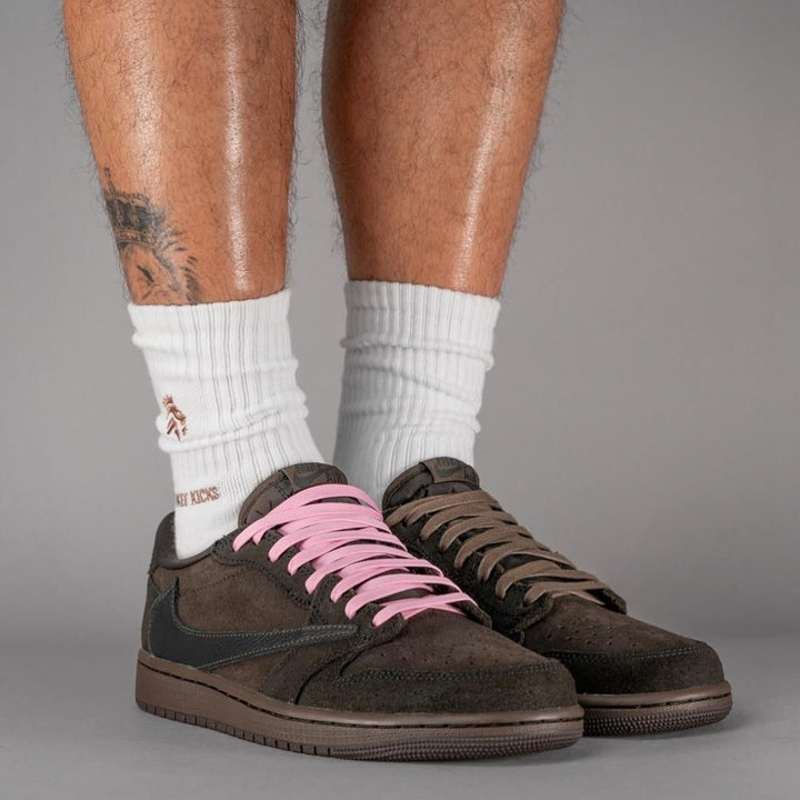 Air jordan 1 low og SP x Travisscott " velvet brown "
