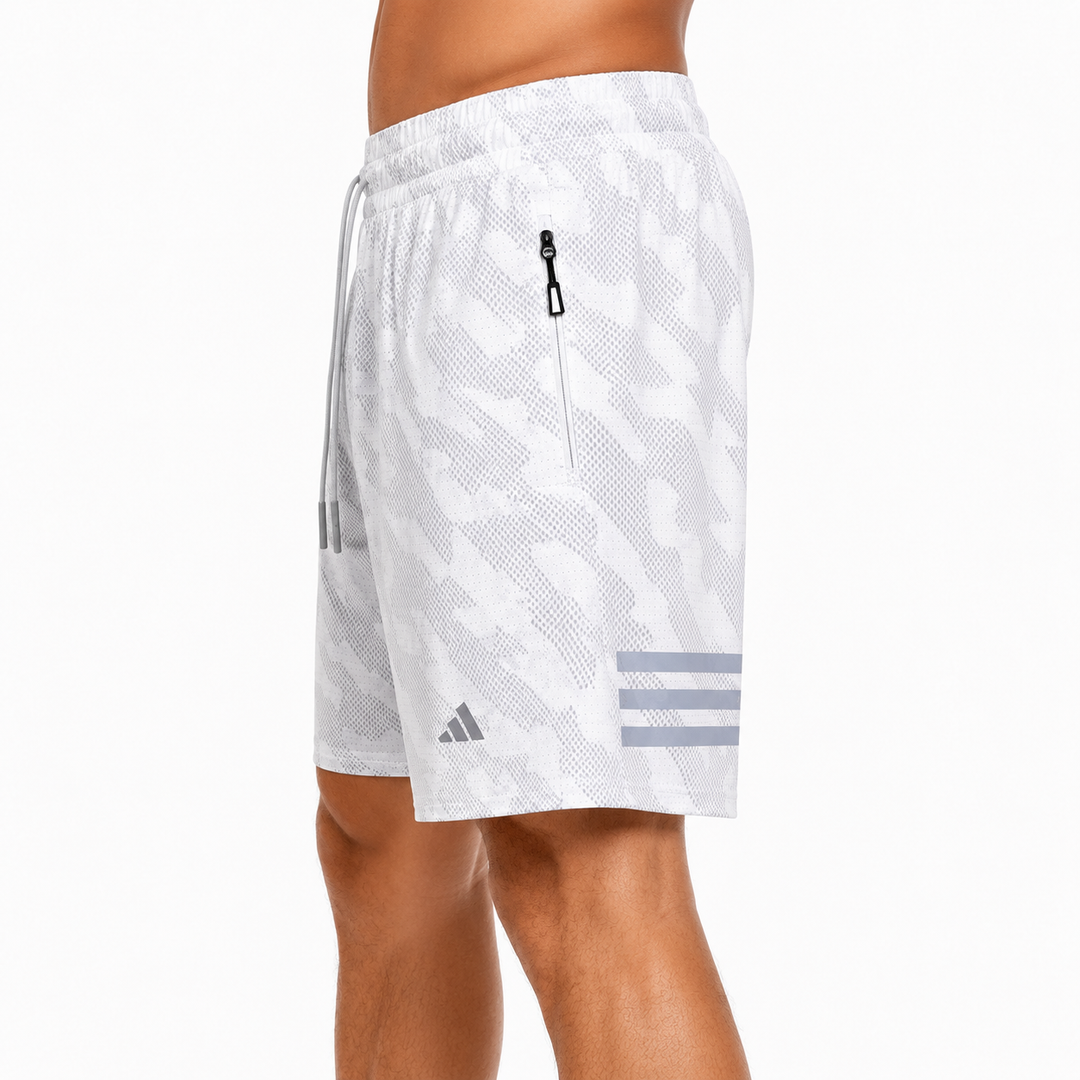 White Camo Training Shorts