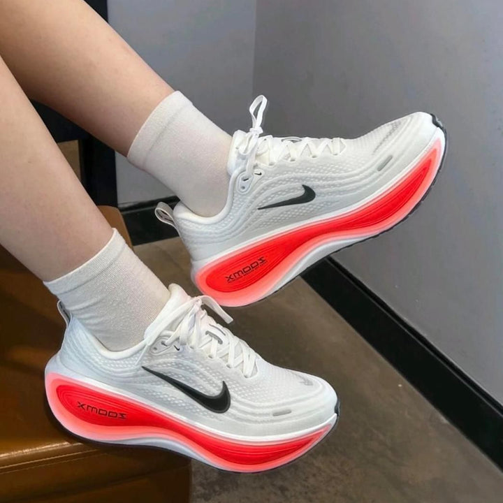 Nike Vomero Plus White Black Bright Crimson