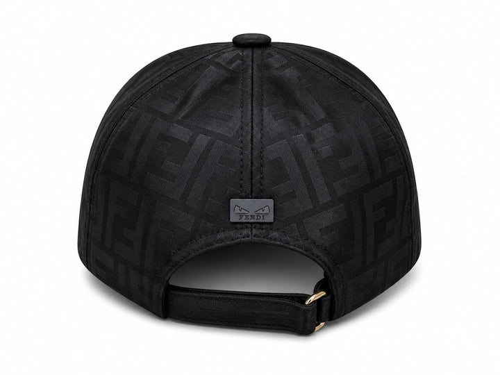 Black Stealth Pattern Cap