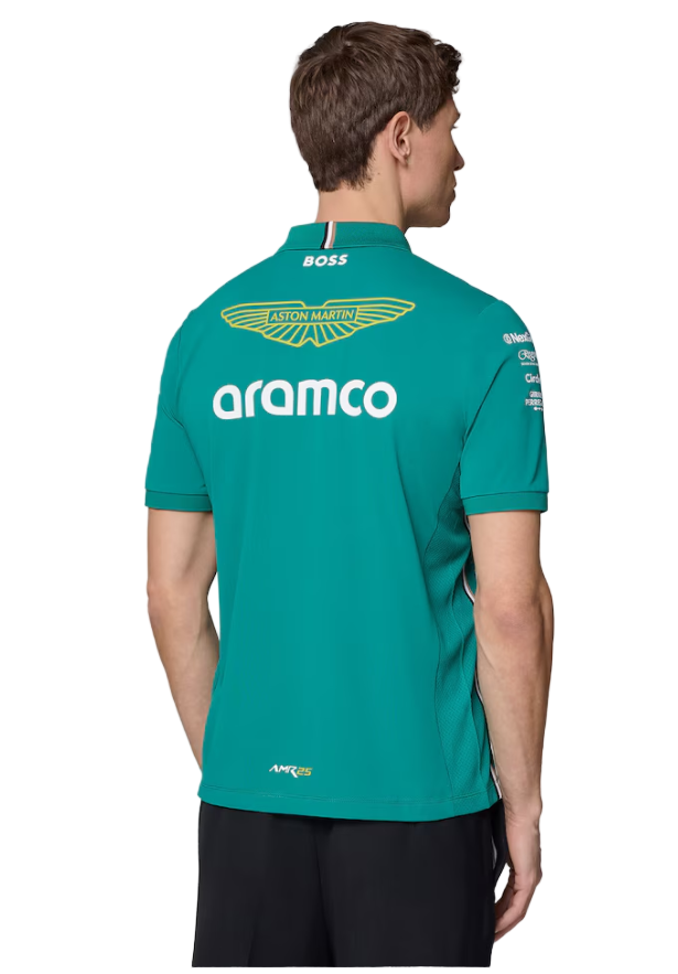 Aston Martin Aramco Cognizant F1 2025 Team Polo