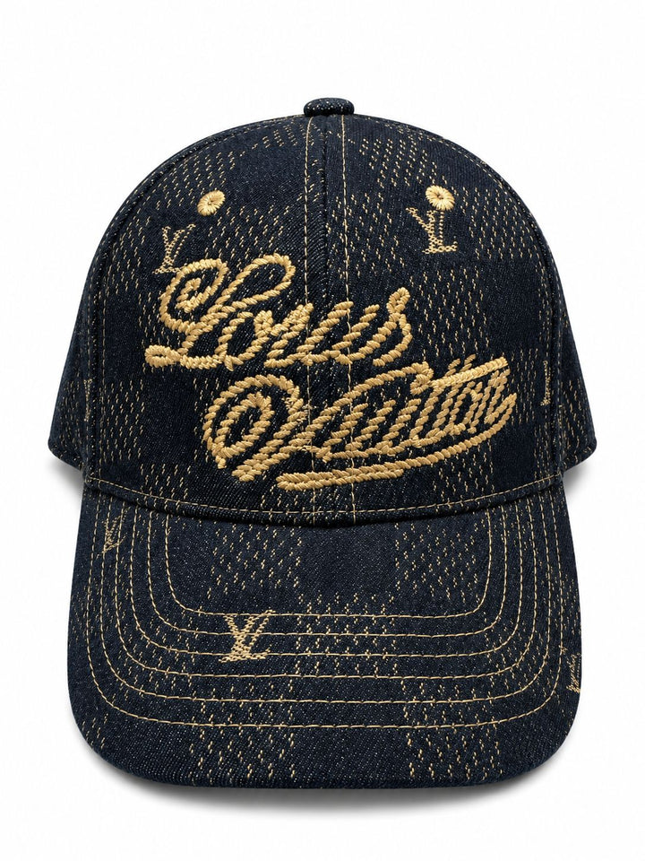 Denim Gold Monogram