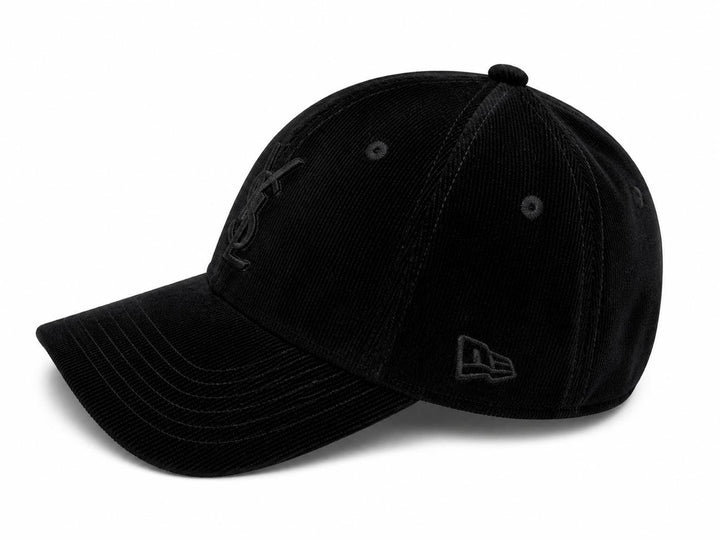 Monochrome Velvet Luxury Cap