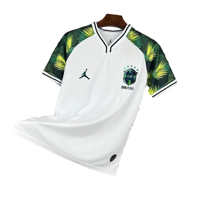 Brazil Special Edition  – White &amp; Green Jersey 2026-27