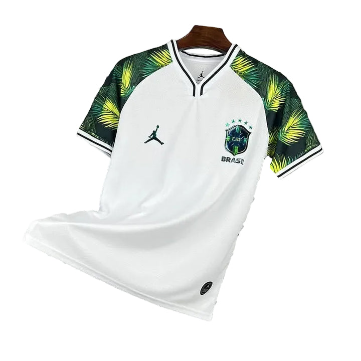 Brazil Special Edition  – White &amp; Green Jersey 2026-27