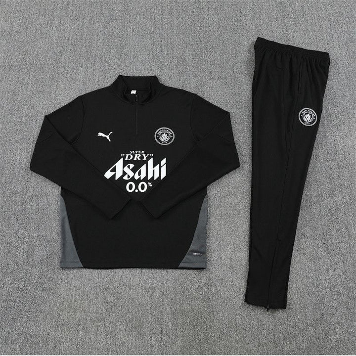 Man City Tracksuit Black 25/26