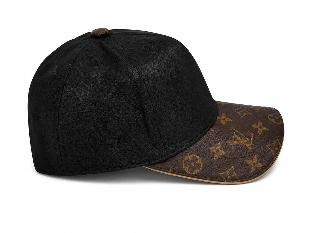 Contrast Monogram Luxe Cap