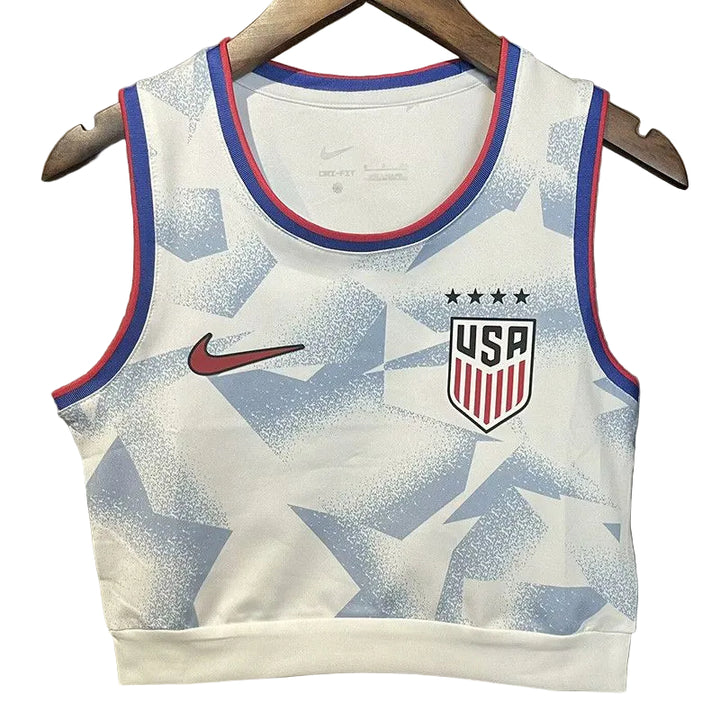 USA women Crop Top