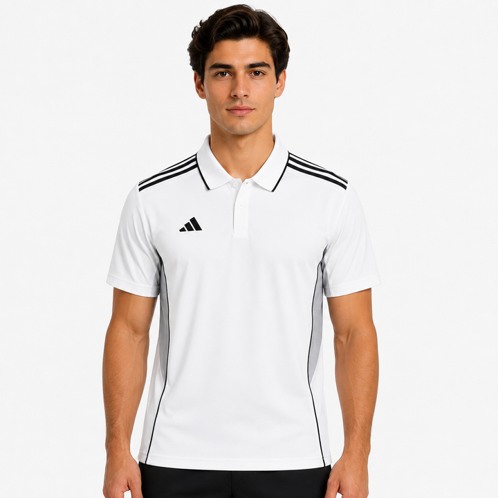 White Sports Training Polo