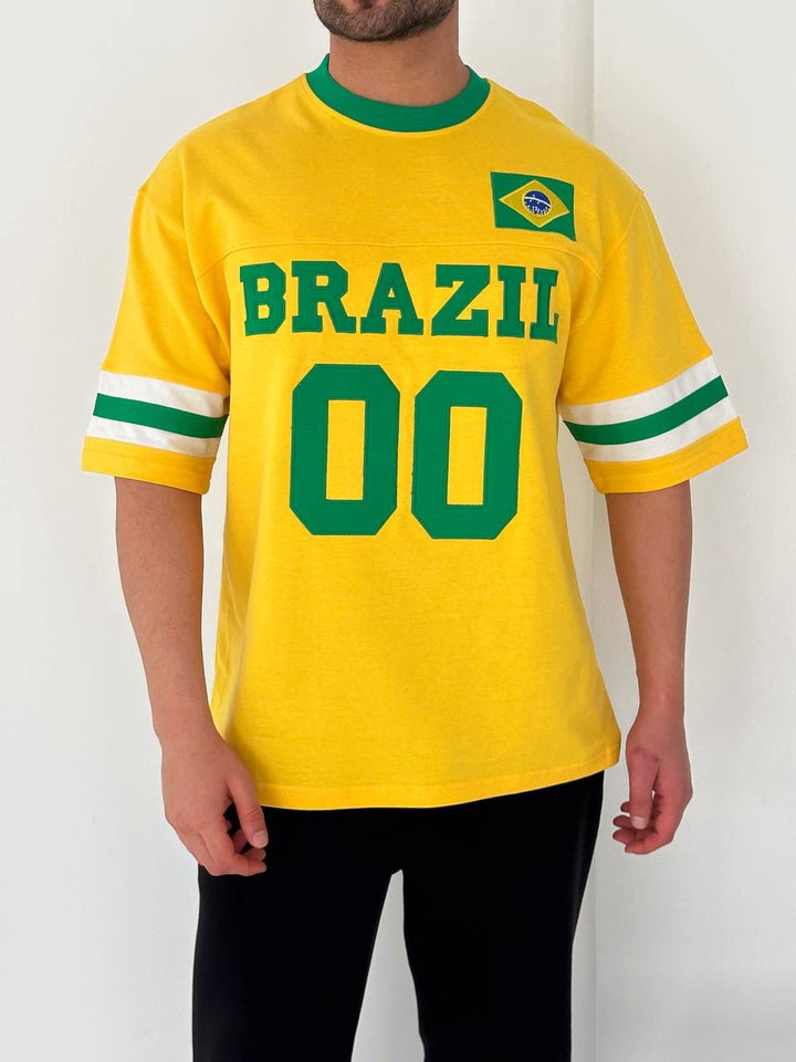 Brazil 00 Oversized Jersey Tee