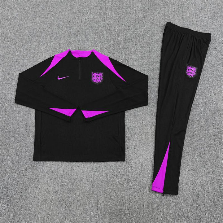 England Black& Purple Tracksuit 25/26